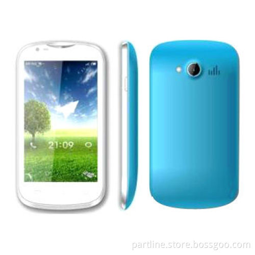 Smartphone with 3G, Qualcomm 8225 Dual Core, Android 4.0, Dual SIM Card, 4.0-inch Capacitive Screen